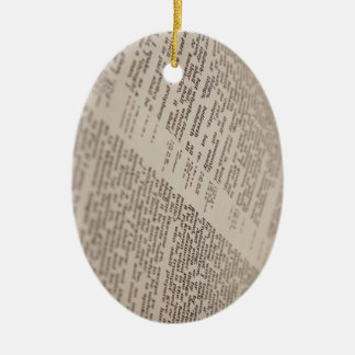 Ornamento De Cerâmica Texto Bíblico