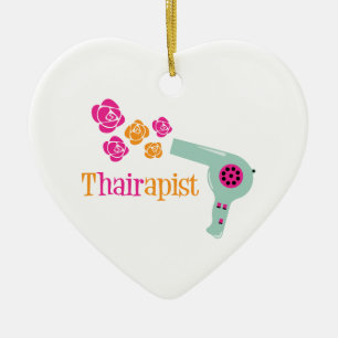 Ornamento De Cerâmica Thairapist