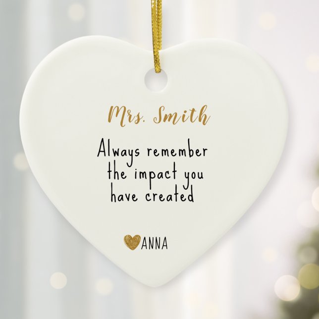 Ornamento De Cerâmica Thanksgiving Gift 2024 - Personalized Keepsake  (Criador carregado)