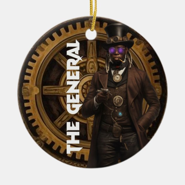 Ornamento De Cerâmica The General  (Frente)