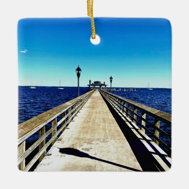 Ornamento De Cerâmica The Vanishing Point (Frente)