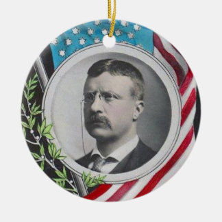 Ornamento De Cerâmica Theodore Roosevelt