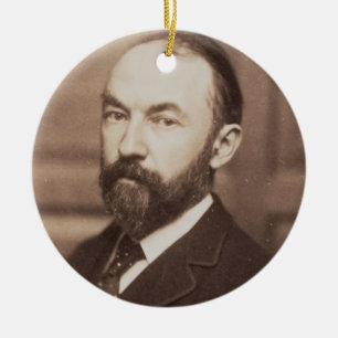 Ornamento De Cerâmica Thomas Hardy (1840-1928) (foto do sepia)