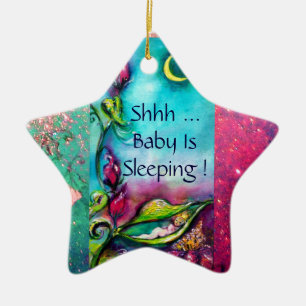 ORNAMENTO DE CERÂMICA    THUMBELINASTAR DOOR HANGER