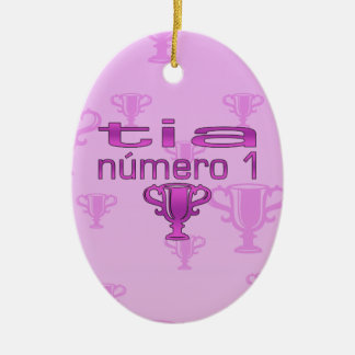 Ornamento De Cerâmica Tia Número 1
