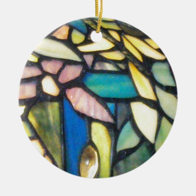 Ornamento De Cerâmica Tiffany (Frente)