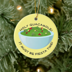 Ornamento De Cerâmica Tigela de Guacamole