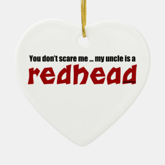 Ornamento De Cerâmica Tio do Redhead