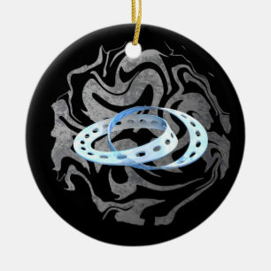 Ornamento De Cerâmica Tiras de Mobius