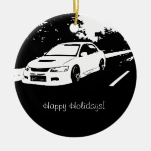 Ornamento De Cerâmica Tiro de rolamento da evolução 9