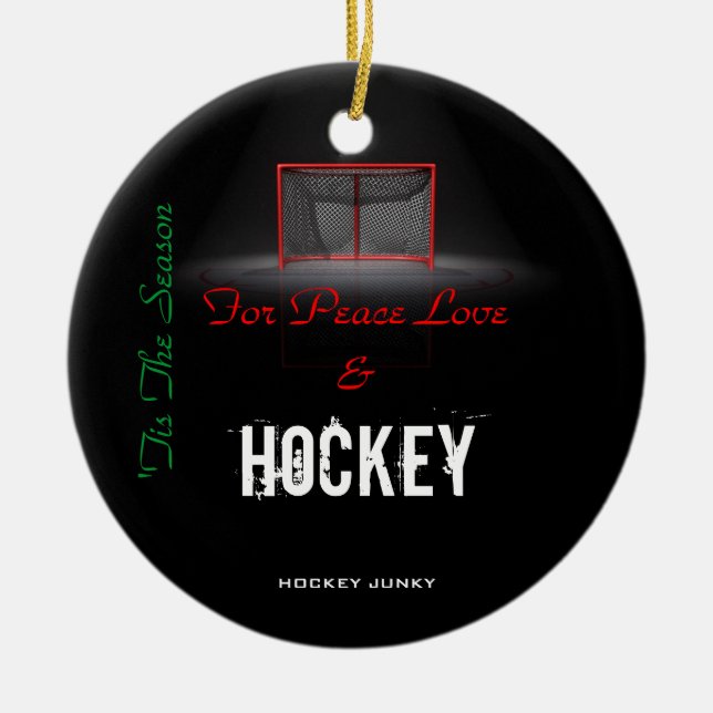 Ornamento De Cerâmica 'Tis a estação (Frente)