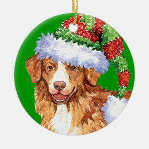 Ornamento De Cerâmica Toller feliz de Howliday