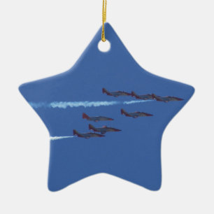 Ornamento De Cerâmica Top Gun Smokin'.