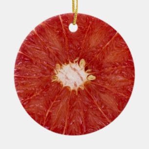 Ornamento De Cerâmica Toranja