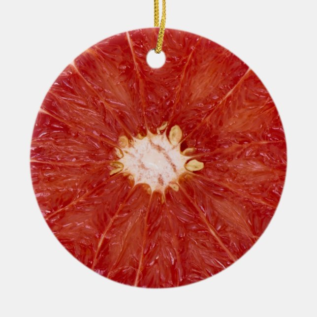 Ornamento De Cerâmica Toranja (Frente)
