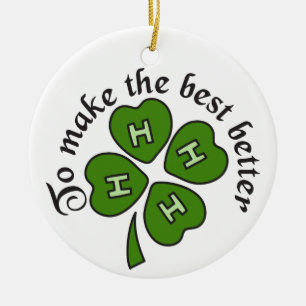 Ornamento De Cerâmica Torne O Melhor