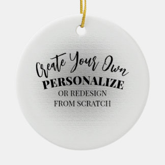 Ornamento De Cerâmica Torne-Se Personalizado