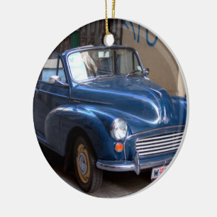 Ornamento De Cerâmica Torneio Conversível Morris Minor