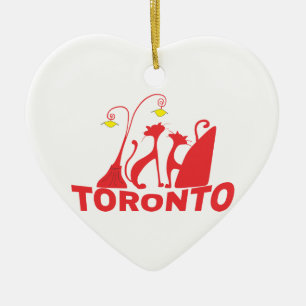 Ornamento De Cerâmica Toronto 1
