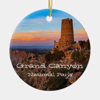 Ornamento De Cerâmica Torre do Deserto do Grand Canyon