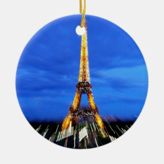 Ornamento De Cerâmica Torre Eiffel Paris França