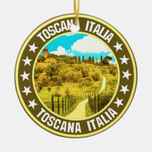 Ornamento De Cerâmica Toscana