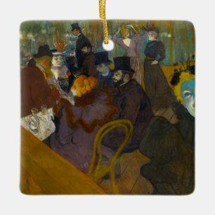 Ornamento De Cerâmica Toulouse-Lautrec - Na Rota