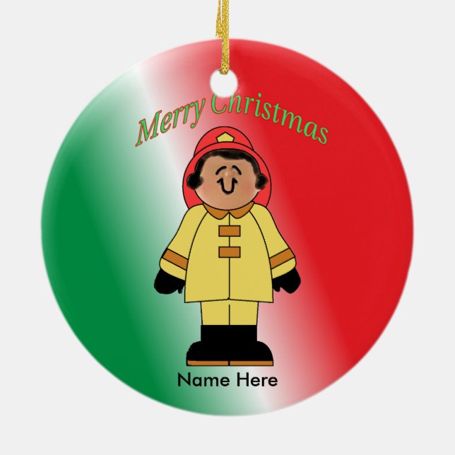 Ornamento De Cerâmica Toy White Female Custom (Traseira)