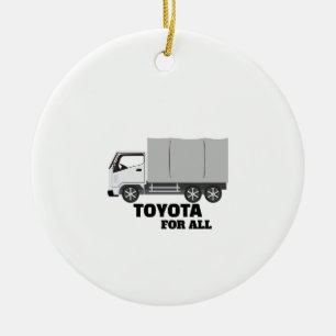 ORNAMENTO DE CERÂMICA TOYOTA PARA TODOS