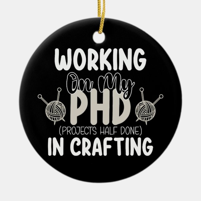 Ornamento De Cerâmica Trabalhando Em Meus Projetos De Doutorado Meio Fei (Frente)