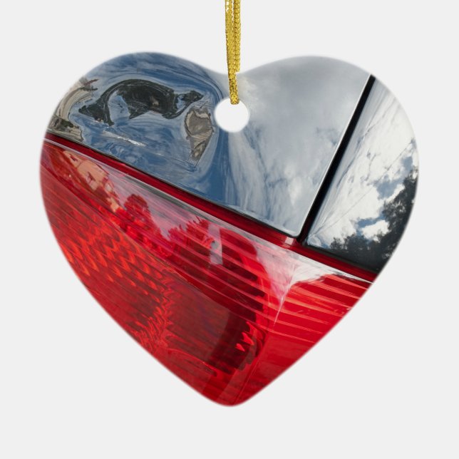 Ornamento De Cerâmica Traje dentado (Frente)