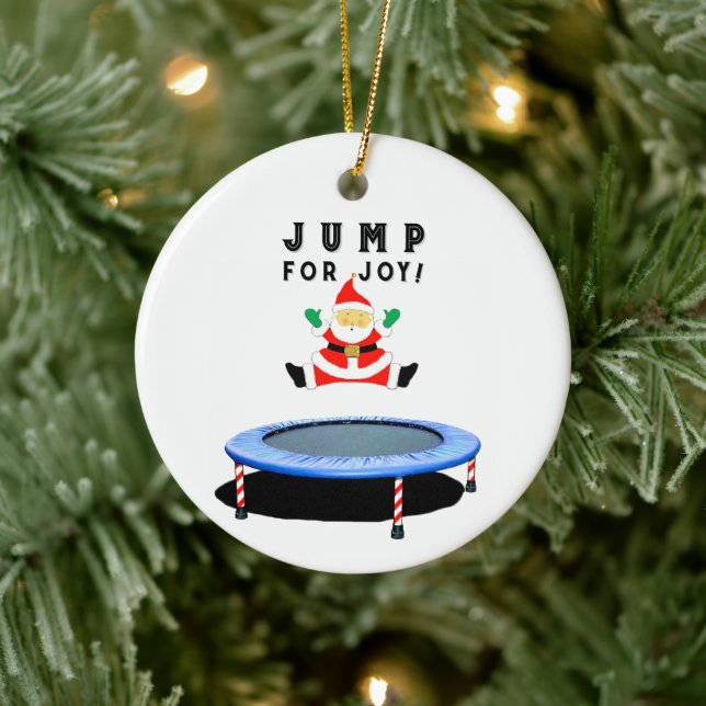 Ornamento De Cerâmica Trampoline Christmas Collectible (Árvore)