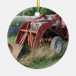 Ornamento De Cerâmica trator