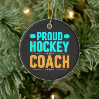 Ornamento De Cerâmica Treinador de Hockey Orud