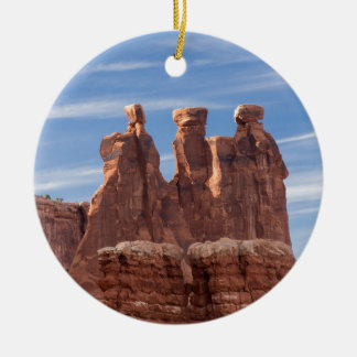 Ornamento De Cerâmica Três bisbolhetices