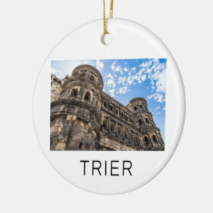 Ornamento De Cerâmica Trier Porta Nigra Renânia-Palatinado Alemanha