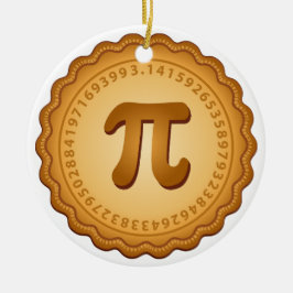 Ornamento De Cerâmica Trim a árvore com pi