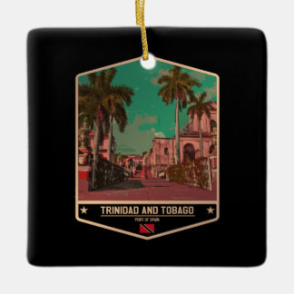 Ornamento De Cerâmica Trinidade e Tobago