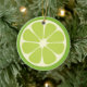 Ornamento De Cerâmica Tripa de Fruta de citrinos de Verde limão de limão (Tree)