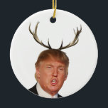 Ornamento De Cerâmica Trump Christmas: Senhor Presidente<br><div class="desc">Ele era o candidato oficial do GOP, mas alguns republicanos acharam que ele não era o candidato certo. Ele não ganhou o voto popular e, devido a algum sistema eleitoral ultrapassado, estamos presos a ele por 4 anos. E sua (3ª) esposa? Uma ex-modelo que costumava ter a sua própria carreira...</div>