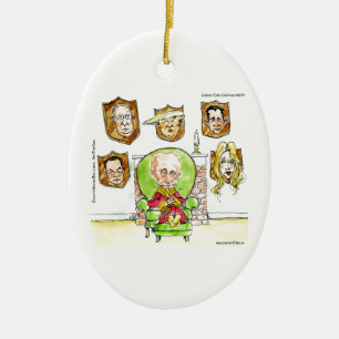 Ornamento De Cerâmica Trump É Putin No Ritz Presentes