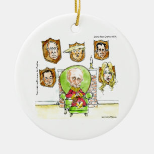 Ornamento De Cerâmica Trump É Putin No Ritz Presentes