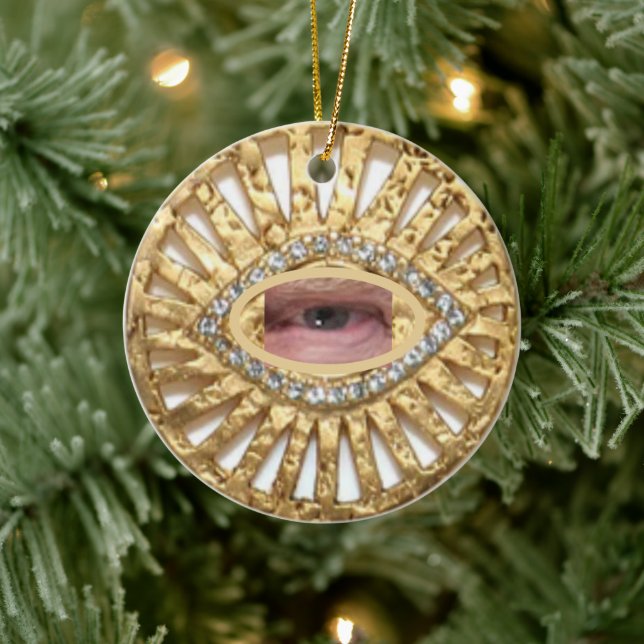 ORNAMENTO DE CERÂMICA TRUMP TALISMAN (Árvore)