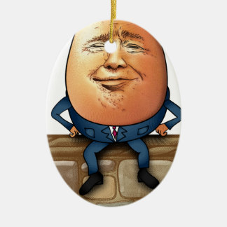 Ornamento De Cerâmica Trumpty Dumpty
