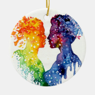 Ornamento De Cerâmica Tudo o que eu quero para o Natal é você