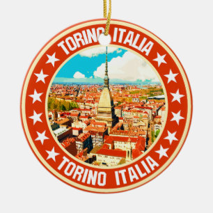 Ornamento De Cerâmica Turim