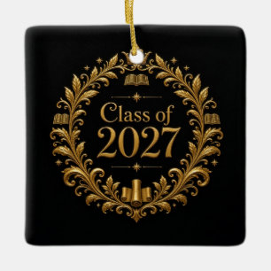 Ornamento De Cerâmica Turma de 2027