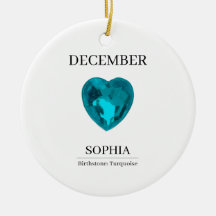 Turmalina Azul Nome de Aniversário Dezembro