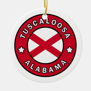 Ornamento De Cerâmica Tuscaloosa Alabama