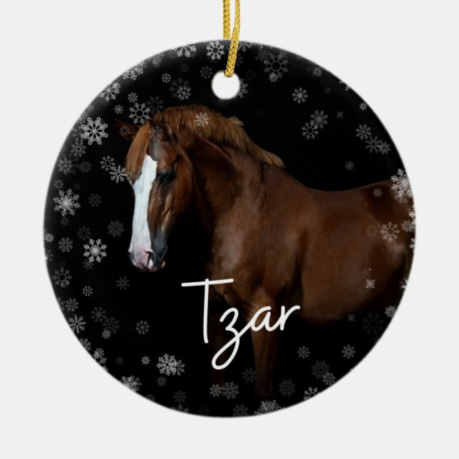 Ornamento De Cerâmica Tzar Ornament (Frente)